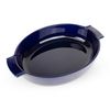 Plat à four ovale bleu 40 cm - Visuel 1